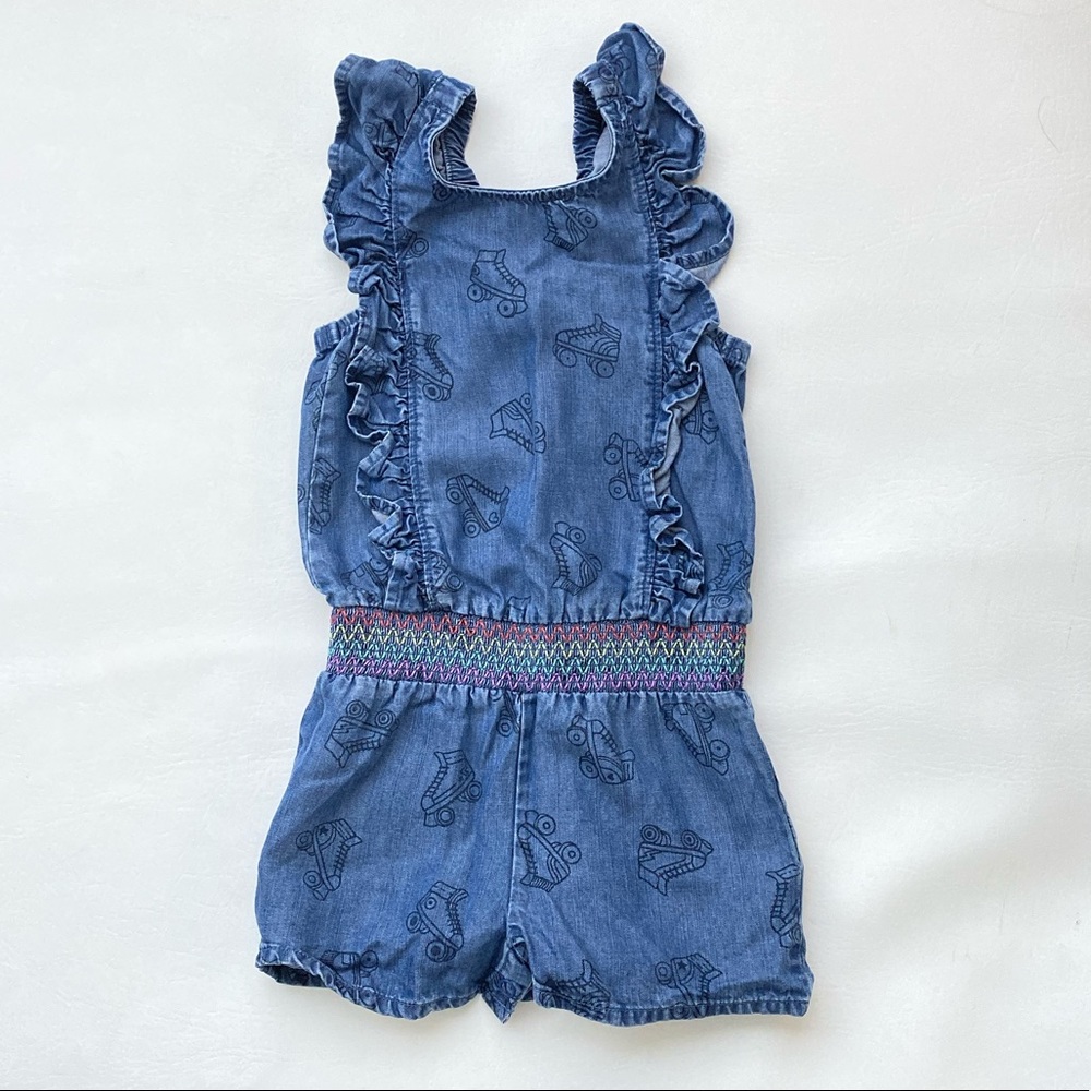 EUC Cat&Jack Romper Bottom Snaps